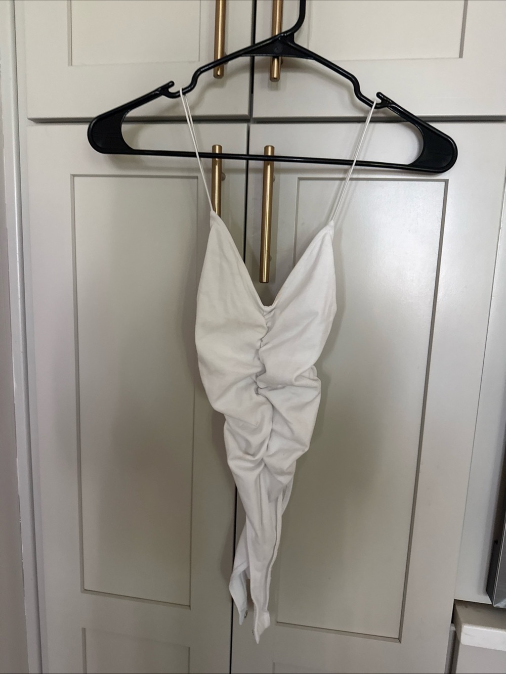 Zara White Women’s Tank Body Suit Small